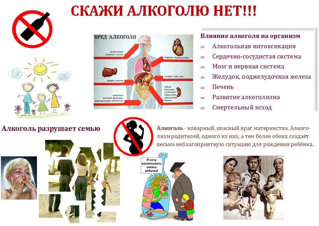 План беседы по профилактике алкоголизма